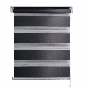 Pemasok kait mudah europ populer double layer zebra blinds
 terbaik